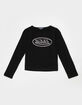 VON DUTCH Rhinestone Girls Long Sleeve Top image number 1