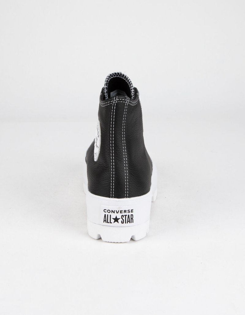 CONVERSE Lugged Leather Chuck Taylor All Star Womens High Tops image number 3