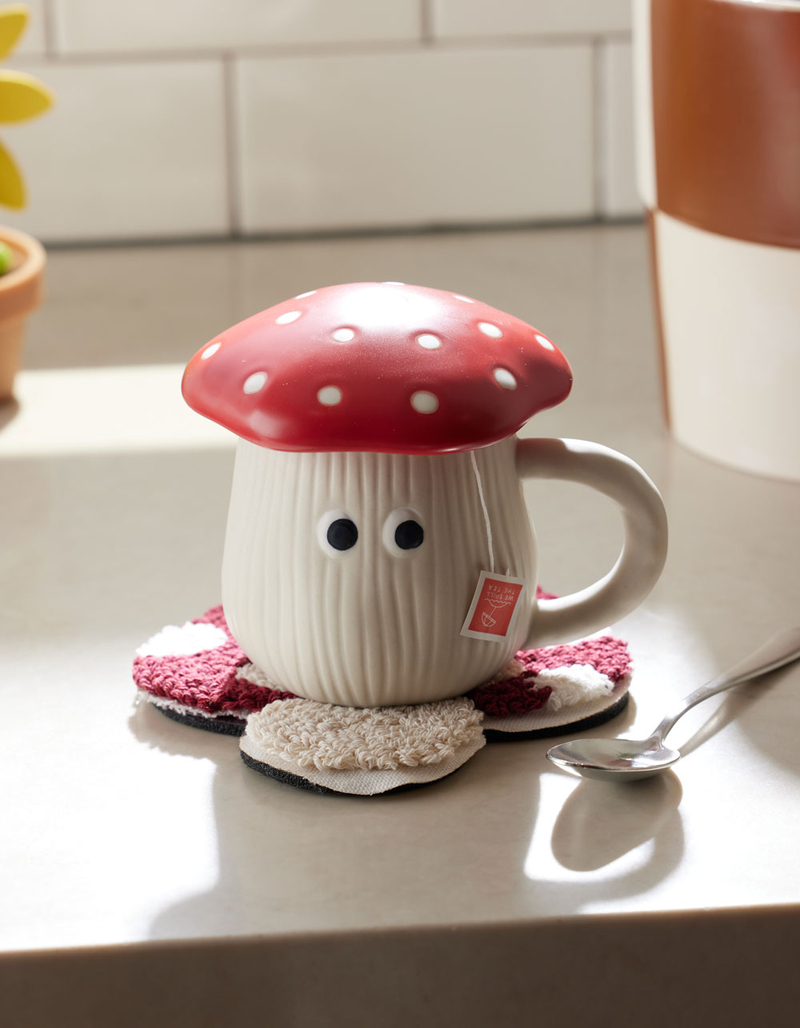 TILLYS HOME Mushroom Mug and Lid image number 6