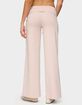EDIKTED Lilah Striped Fold Over Pants image number 3