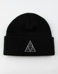 HUF Essentials Black Beanie image number 1