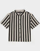 RSQ Mens Textured Stripe Button Up Shirt image number 1