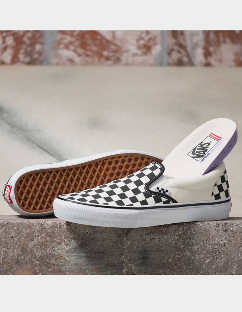 VANS Skate Checkerboard Slip-On Mens Shoes image number 1