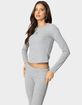EDIKTED Sab Waffle Knit Top image number 3