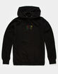 BLUE CROWN Nope Drip Embroidered Mens Hoodie image number 1