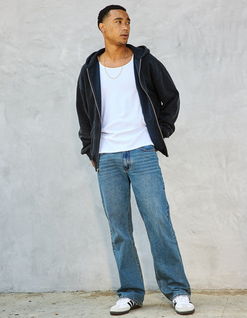 RSQ Mens Relaxed Bootcut Jeans Primary Image