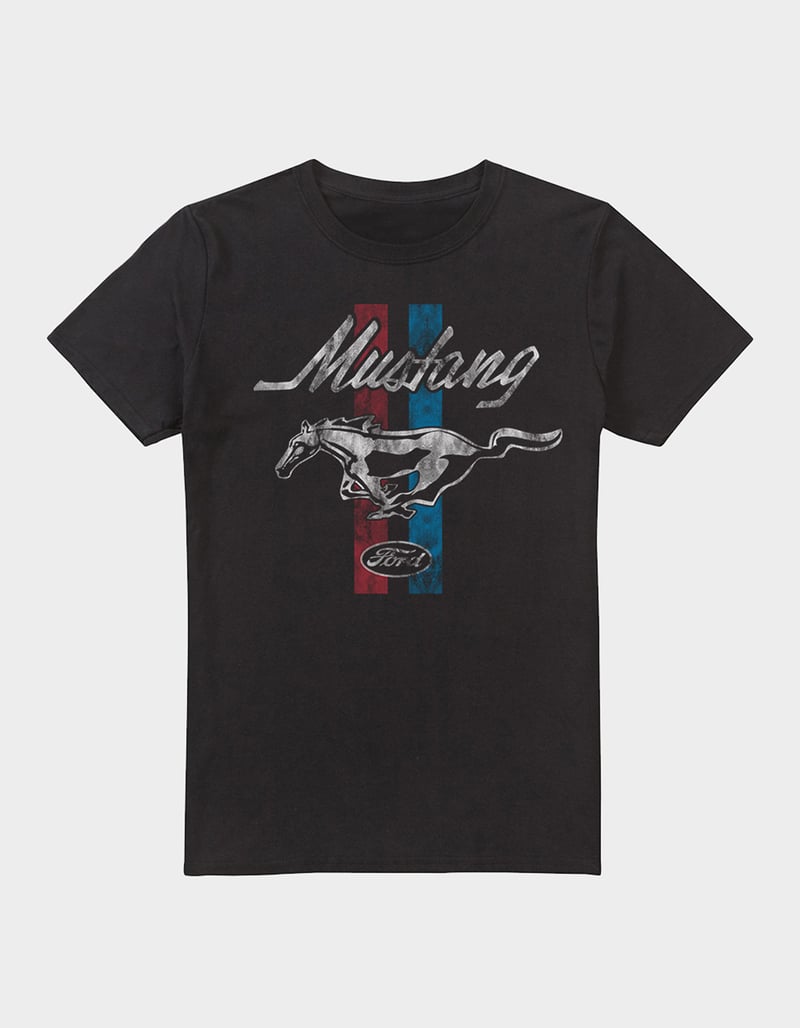 FORD Mustang Stripes Mens Tee image number 0
