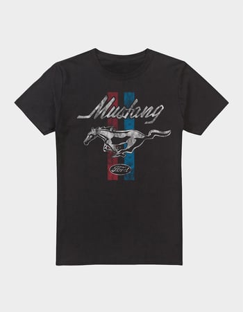 FORD Mustang Stripes Mens Tee Primary Image