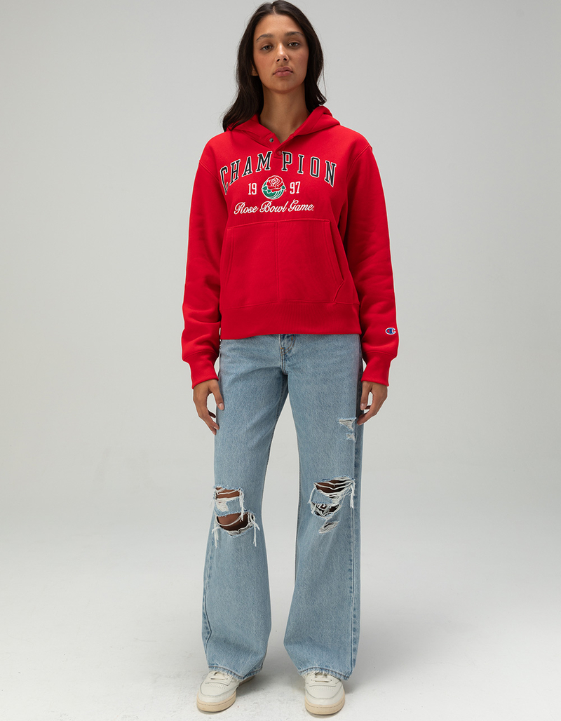 CHAMPION Reverse Weave Icon Rose Bowl Game Womens Hoodie image number 3