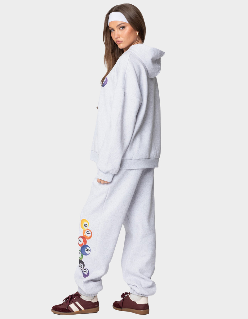 EDIKTED Billiard Oversized Hoodie image number 4