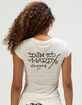 ED HARDY Love Kills Slowly Womens Cap Sleeve Tee image number 2