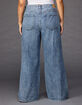 RSQ Womens Mid Rise Wide Leg Jeans image number 10