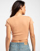 ROXY All Day Womens Baby Tee image number 4