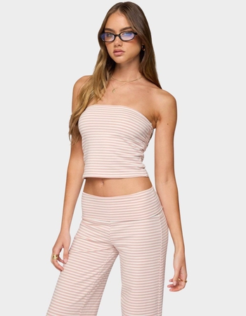 EDIKTED Lilah Striped Tube Top Alternative Image