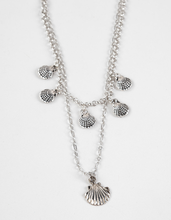 FULL TILT Layered Shell Necklace Alternative Image