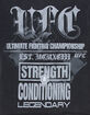 UFC Foundation Mens Crop Boxy Tee image number 6