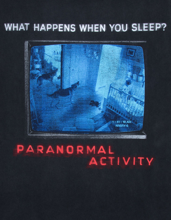 PARANORMAL ACTIVITY Security Mens Boxy Tee Alternative Image