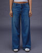 RSQ Womens Mid Rise Wide Leg Jeans image number 2