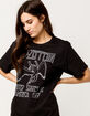 LED ZEPPELIN Tour Womens Boyfriend Tee image number 2