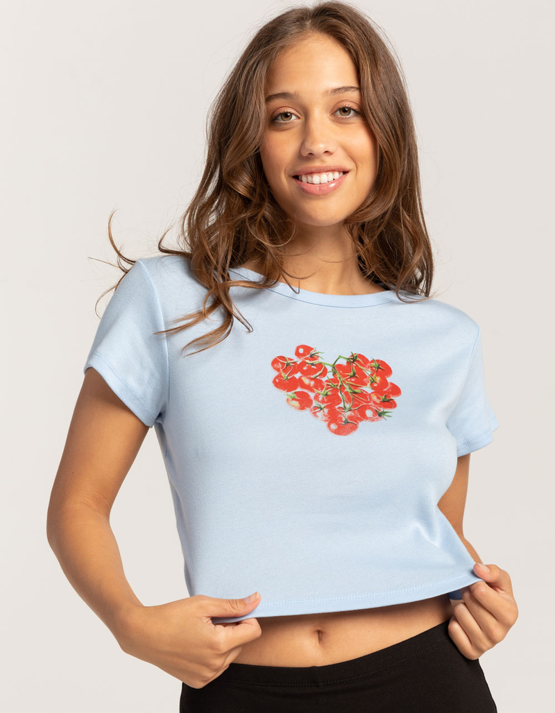 GIRL DANGEROUS Tomato Womens Tee image number 0