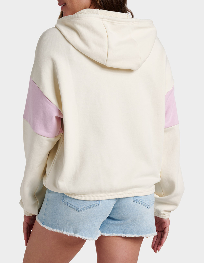 QUIKSILVER Wave Check French Terry Womens Hoodie image number 2