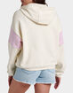 QUIKSILVER Wave Check French Terry Womens Hoodie image number 3