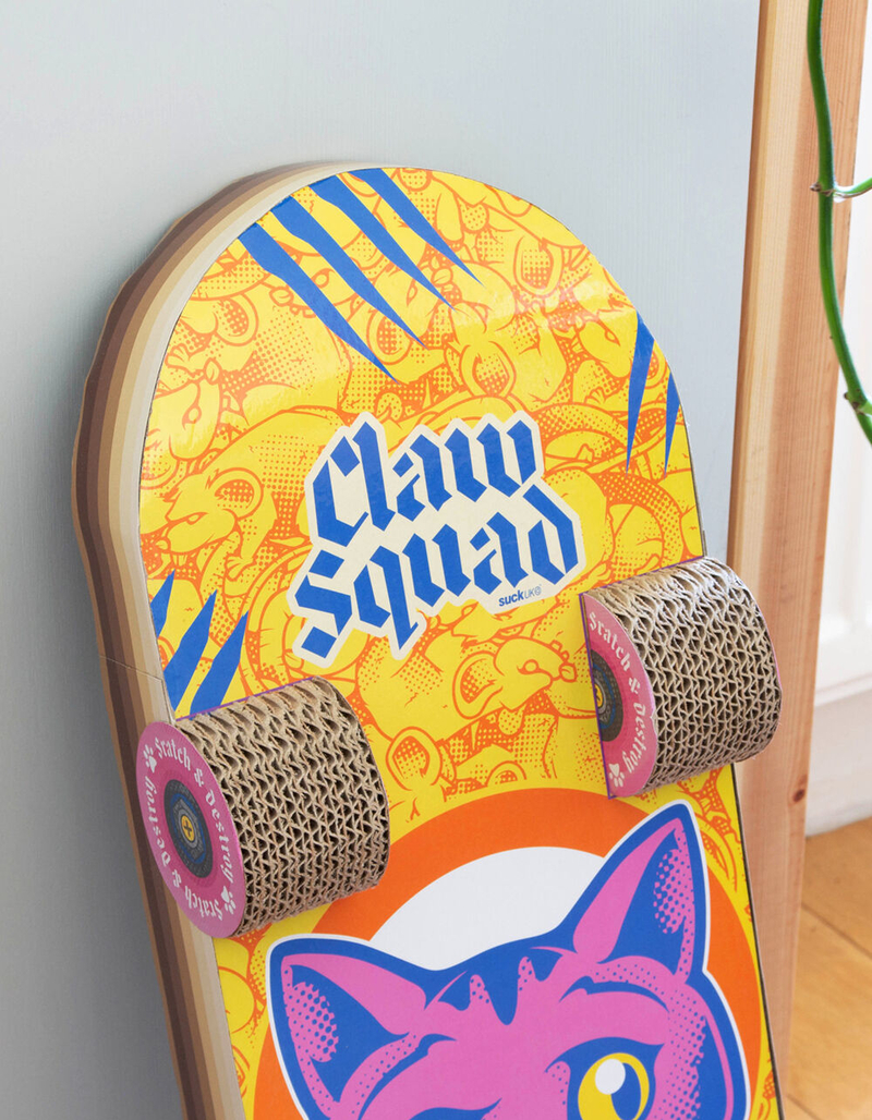 SUCK UK Skateboard Cat Scratcher image number 4