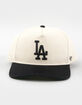 47 BRAND Los Angeles Dodgers '47 Hitch Two Tone Snapback Hat image number 2