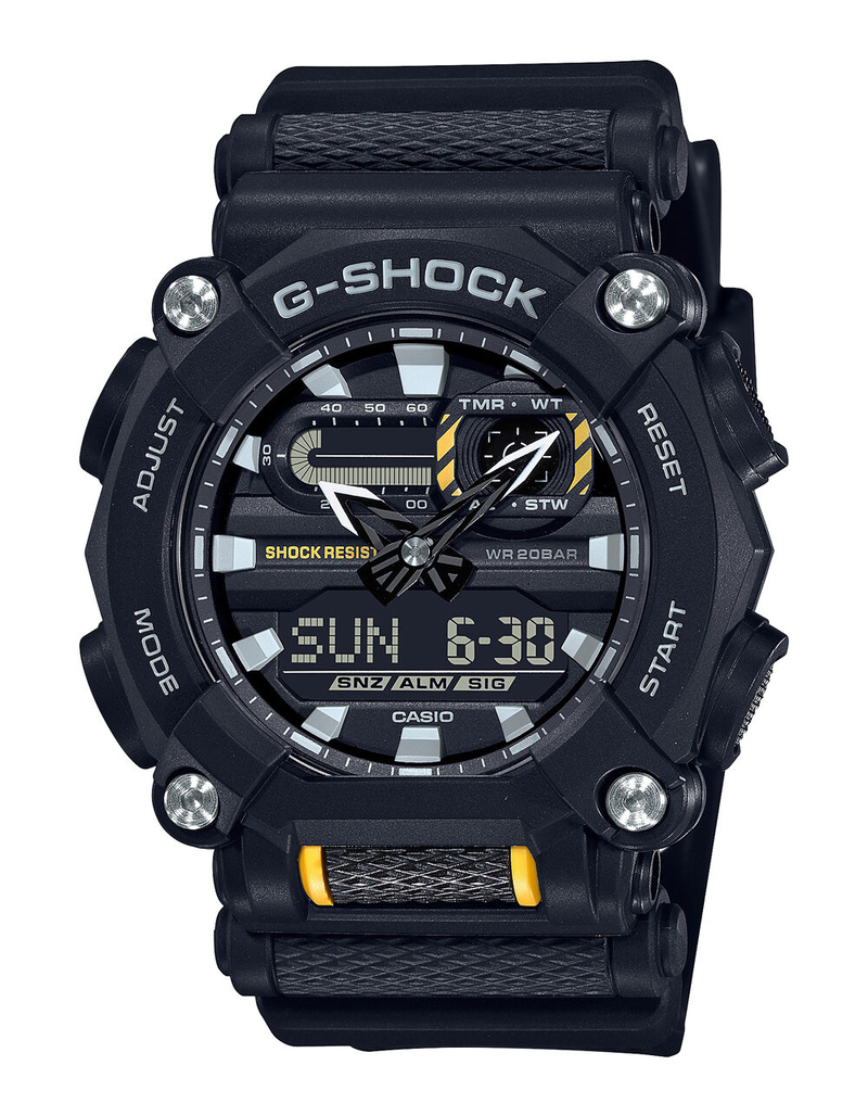 G-SHOCK GA900-1A Black & Yellow Watch image number 0