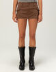 RSQ Womens Low Rise Cargo Mini Skort image number 2
