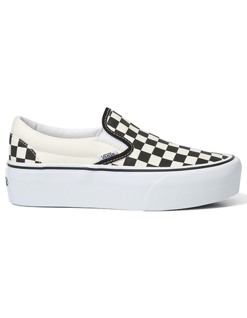 VANS Checkerboard Slip-On Stackform Womens Shoes Alternative Image