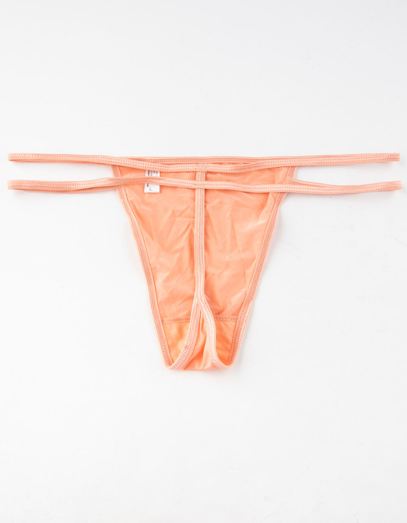 FULL TILT Double Strap Micro Coral Thong image number 1