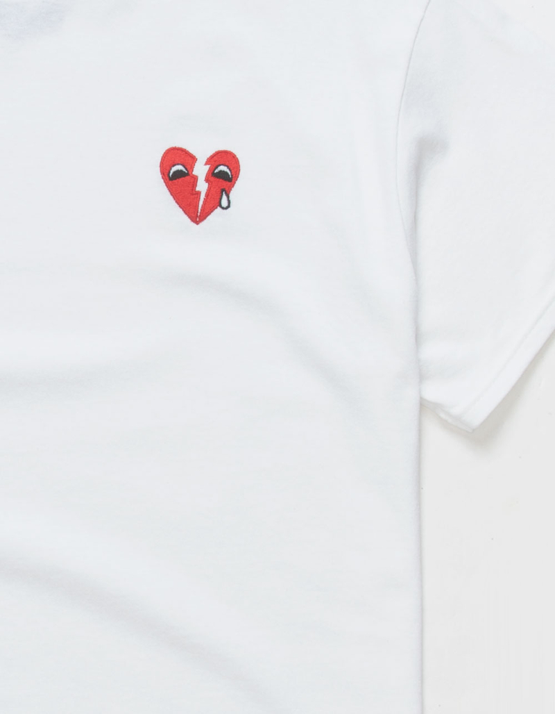 RIOT SOCIETY Broken Heart Mens Tee image number 1