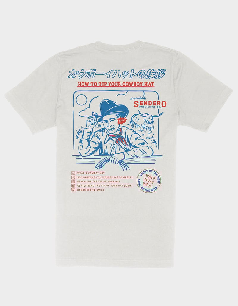 SENDERO PROVISIONS CO. Tip Your Hat Mens Tee image number 0
