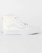 VANS Sk8-Hi Top Girls Zip Shoes image number 2