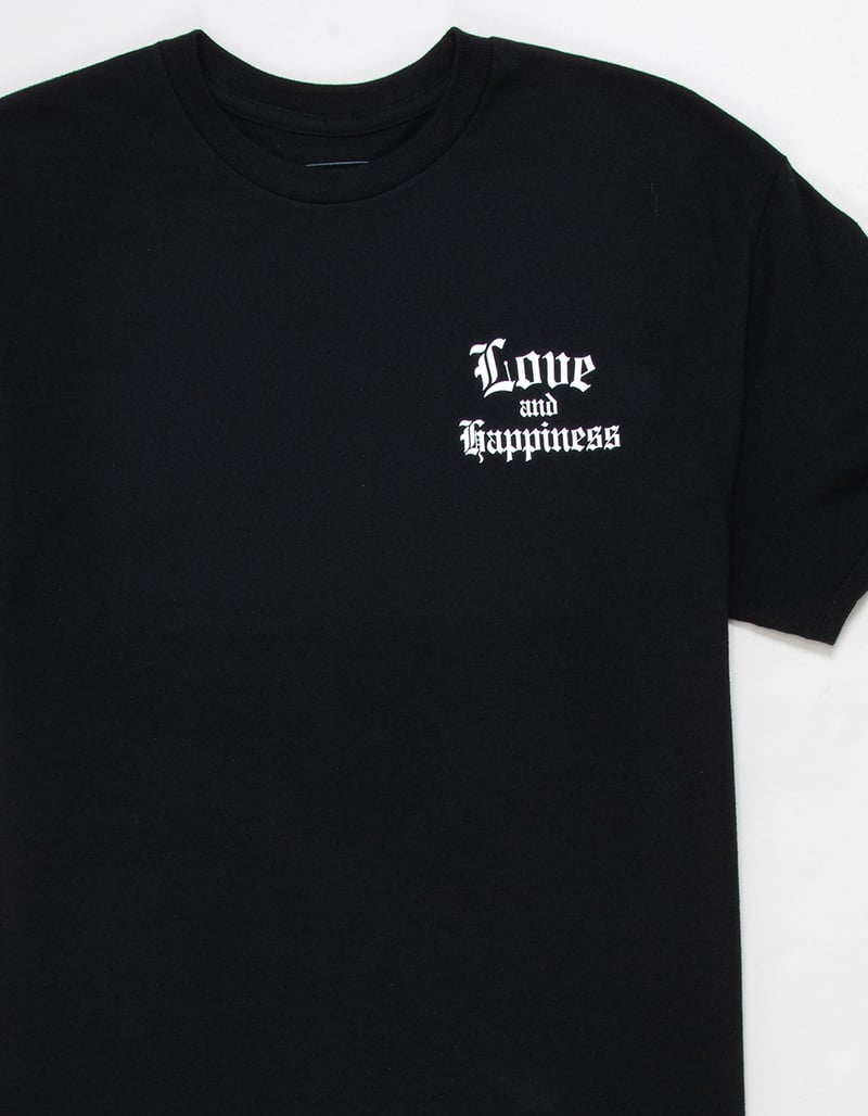 BECAUSE WEEKEND Love And Happiness Mens Tee image number 2