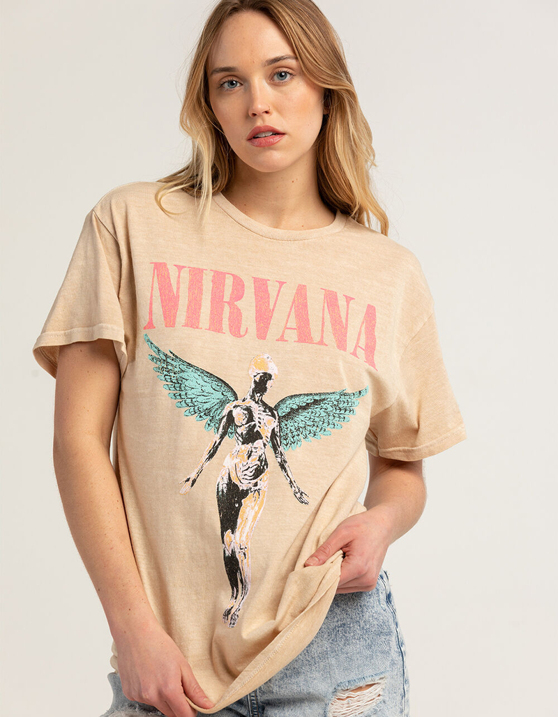 NIRVANA Angel Womens Tee image number 2