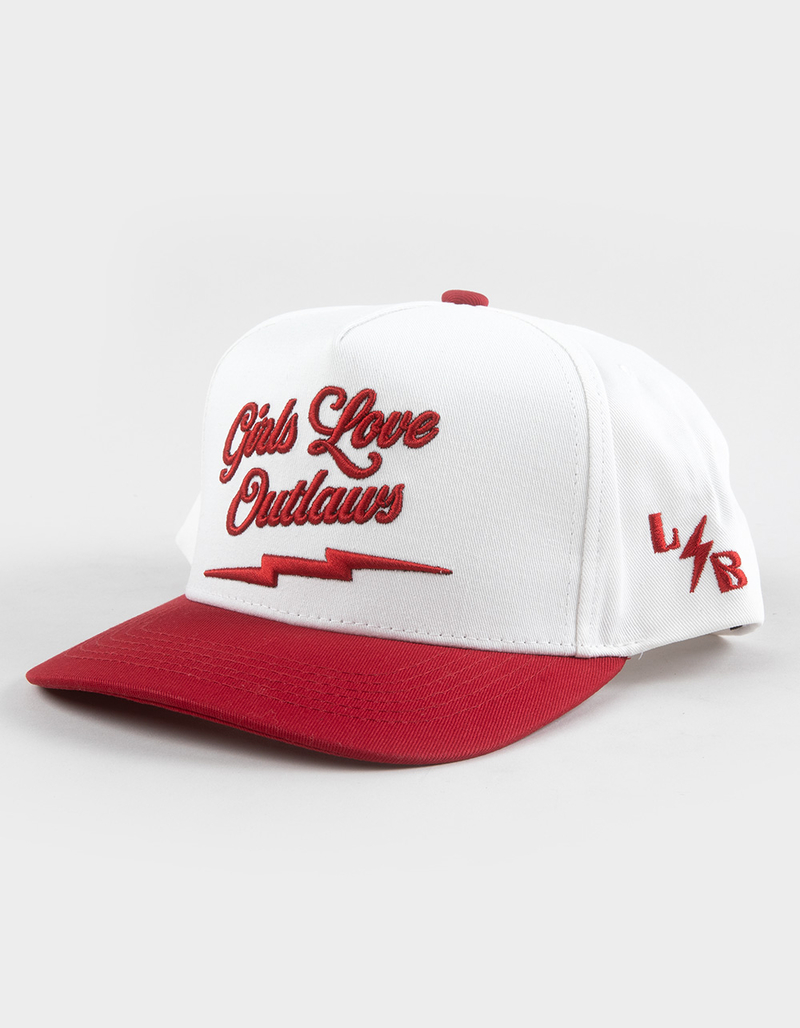 LOCAL BEACH Girls Love Outlaws Womens Snapback Hat image number 0