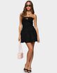 EDIKTED Cecelie Strapless Drop Waist Mini Dress image number 4