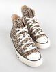 CONVERSE Chuck Taylor All Star Womens Leopard Print High Top Shoes image number 5