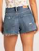 RSQ Womens High Rise Vintage A-Line Shorts image number 4