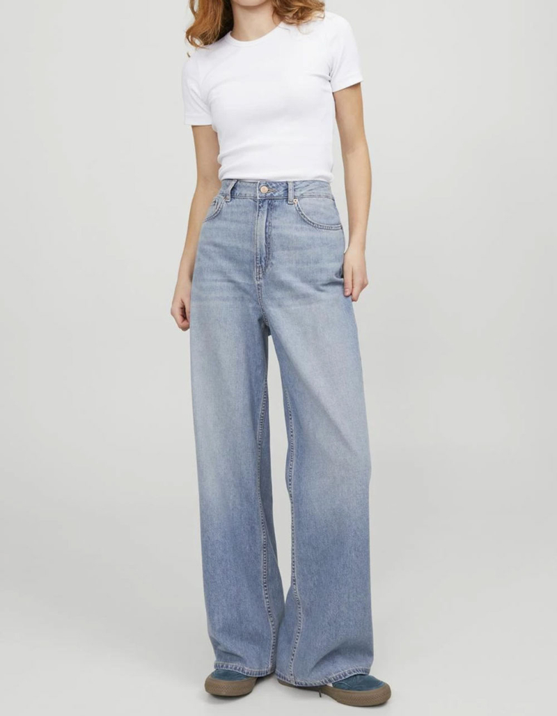 JJXX Tokyo Womens Wide Leg High Rise Jeans image number 4