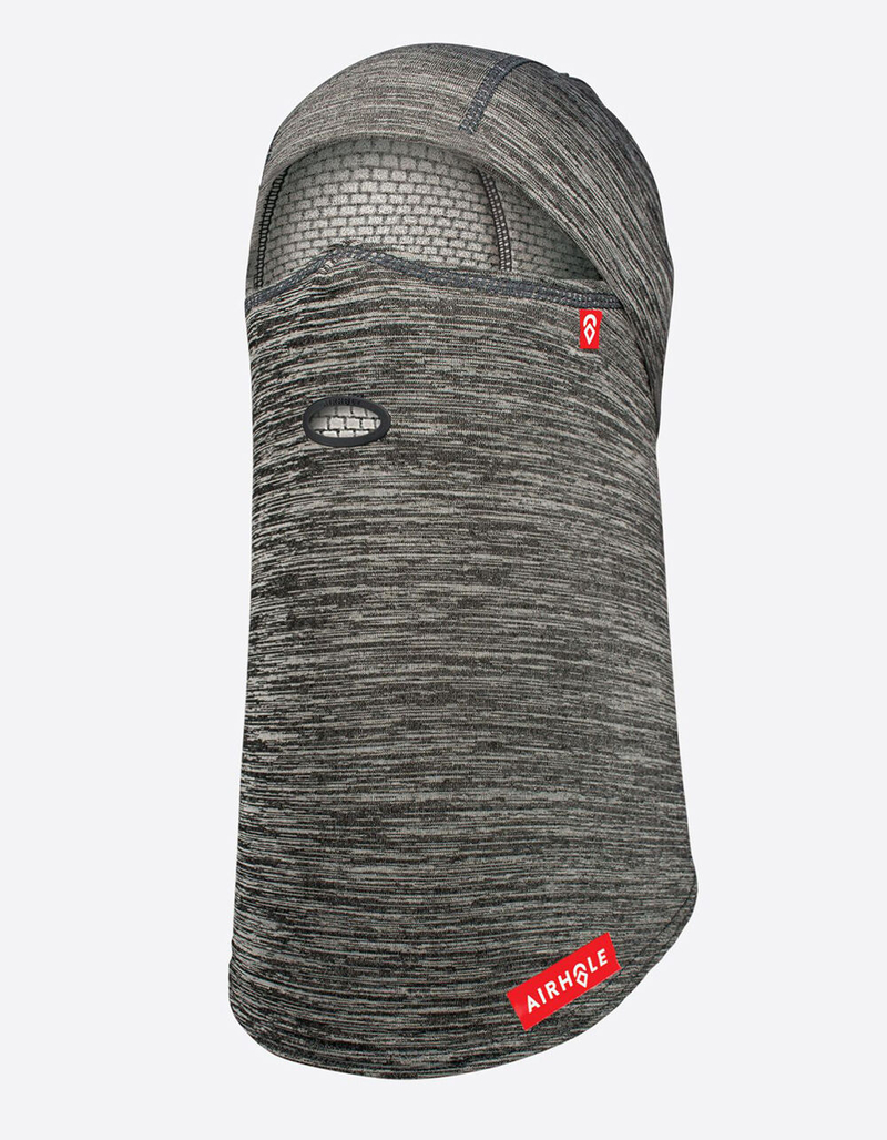 AIRHOLE Eco DWR Waffle Fleece Heather Gray Balaclava image number 0