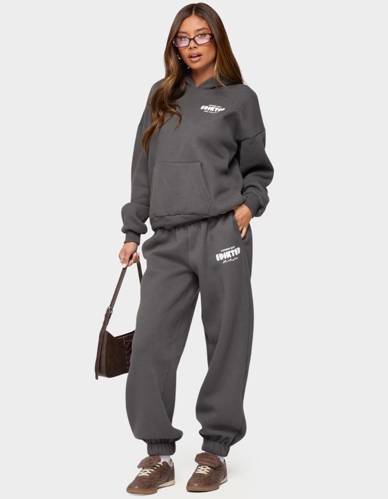 EDIKTED Lounge Edit Sweatpants image number 3