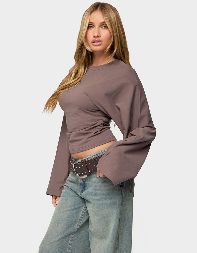 EDIKTED Charlisa Cinched Waist Top image number 1