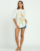 BILLABONG Sunset Mindset Womens Oversized Tee image number 2