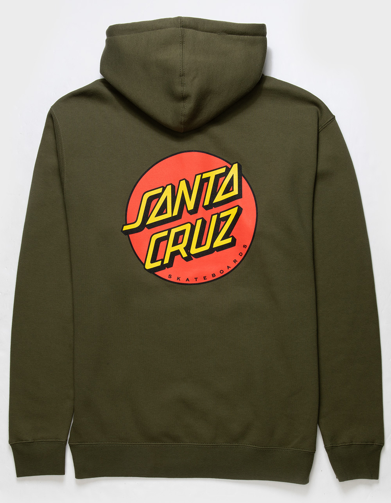 SANTA CRUZ Classic Dot Mens Zip-Up Hoodie image number 0