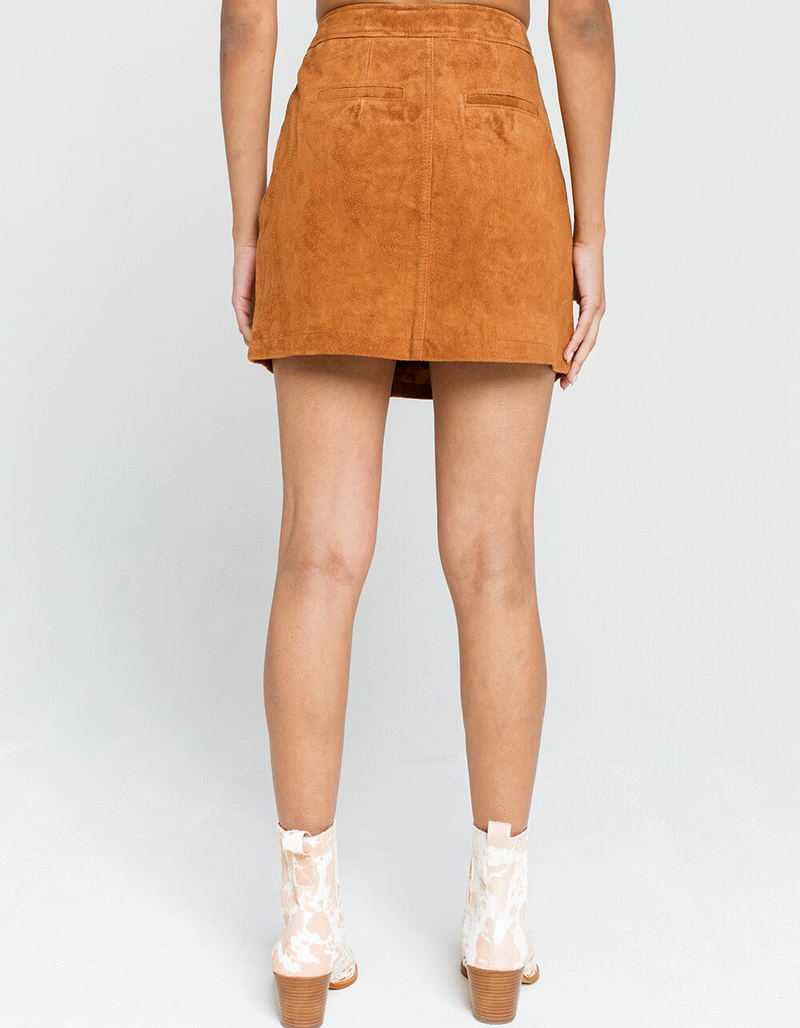 BLANK NYC Moon Child Suede Mini Skirt image number 3