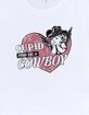 CUPID Find Me Cowboy Womens Baby Tee image number 3