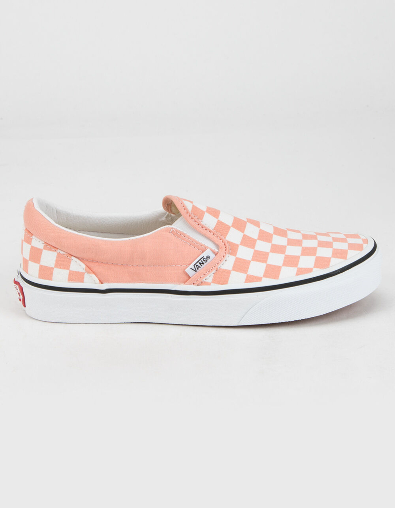 VANS Checkerboard Classic Slip-On Juniors Shoes image number 0